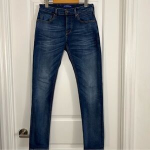 SCOTCH & SODA-RALSTON 455 NEW SLIM FIT MENS  JEANS STRETCH DEEP BLUE